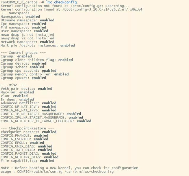 Linux容器技術原理和使用