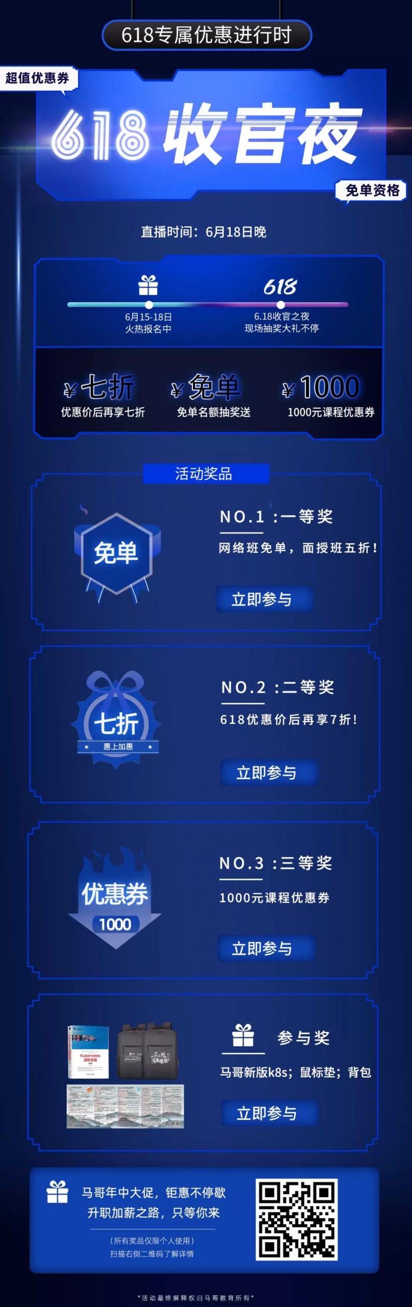 0元網絡班、5折面授班！今晚8點直播間這波福利前所未有！！