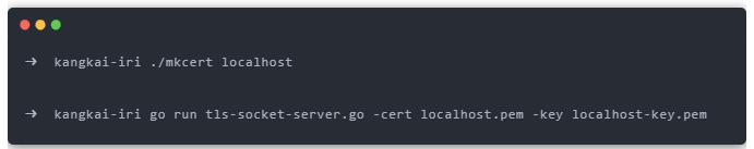 使用 Go 實(shí)現(xiàn) TLS socket server