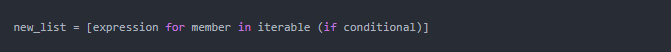 Python 的列表解析式是解決任務(wù)最有效的方法嗎？
