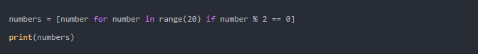 Python 的列表解析式是解決任務(wù)最有效的方法嗎？
