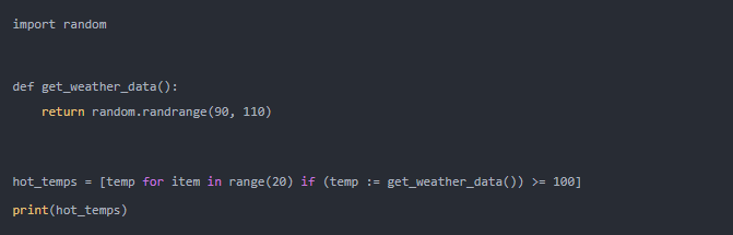 Python 的列表解析式是解決任務(wù)最有效的方法嗎？