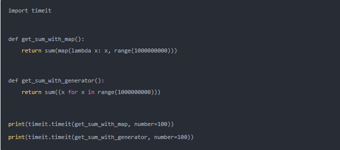 Python 的列表解析式是解決任務(wù)最有效的方法嗎？