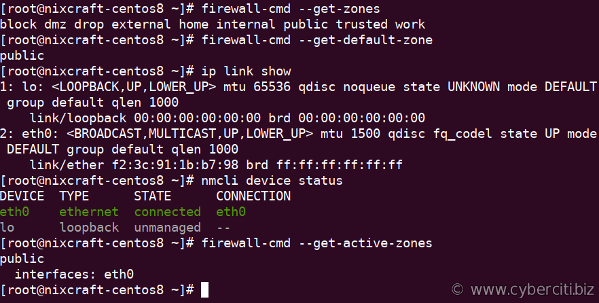 如何在 CentOS 8 上使用 FirewallD 設置防火墻？