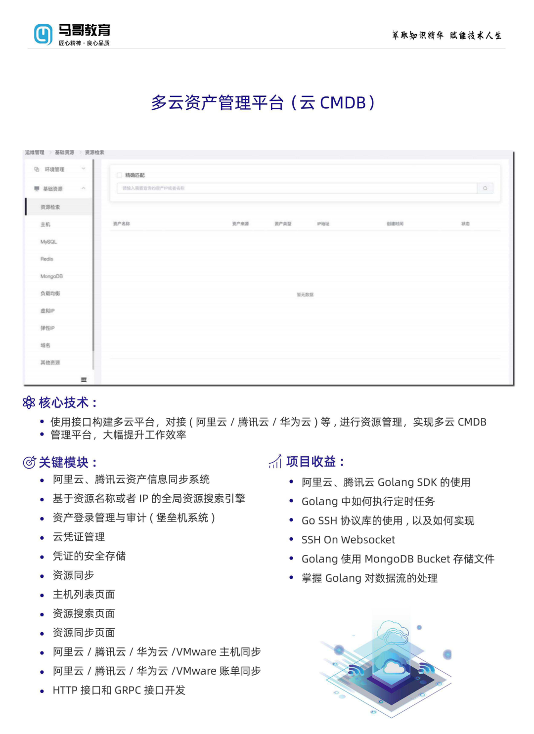 馬哥教育Go課程 圖片