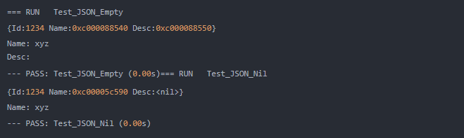 Golang 中使用 JSON 時如何區分空字段和未設置字段？